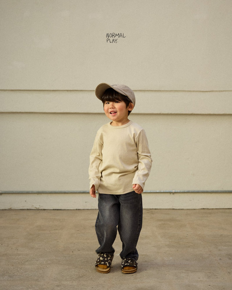 Normalplay - Korean Children Fashion - #todddlerfashion - Side Stretch Denim - 9