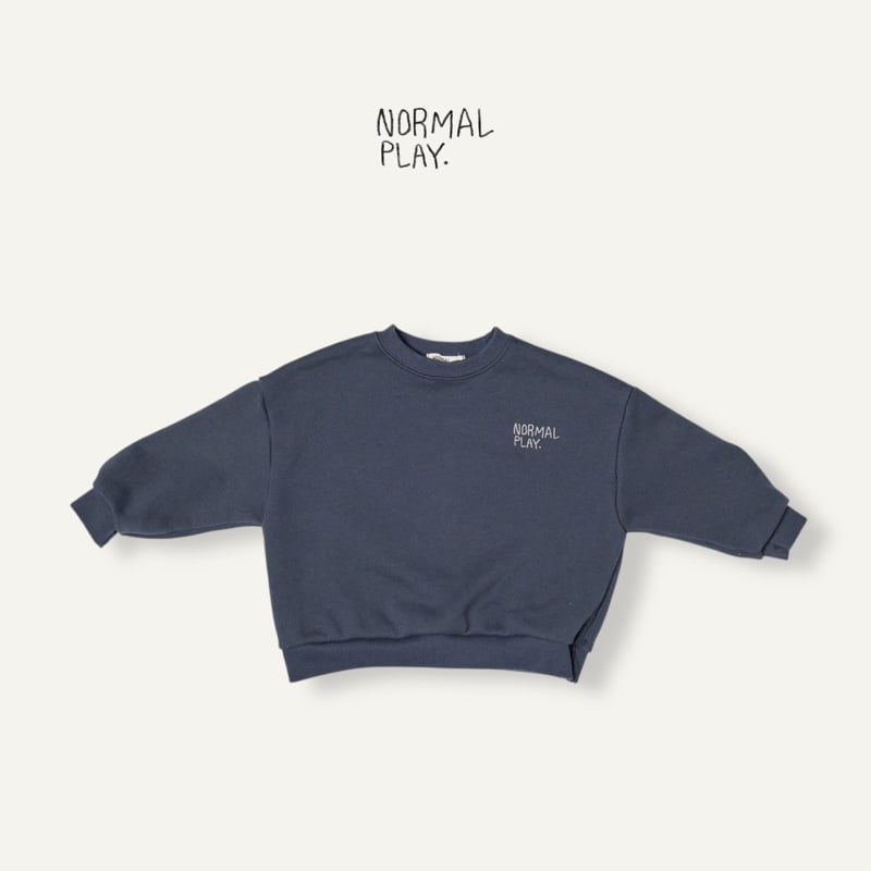 Normalplay - Korean Children Fashion - #todddlerfashion - Solid Sweatshirt - 7
