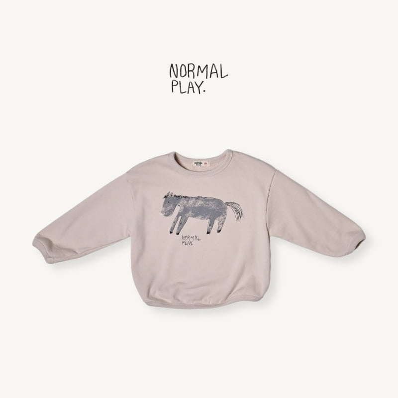 Normalplay - Korean Children Fashion - #toddlerclothing - Donkey Rappa Sweatshirt - 6