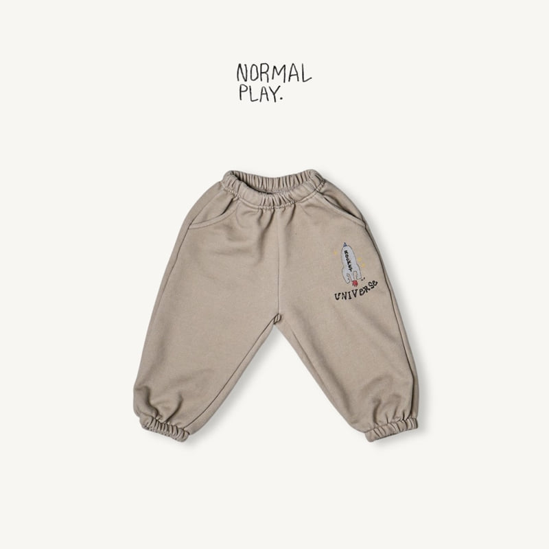 Normalplay - Korean Children Fashion - #toddlerclothing - Rocket Pig Jogger Pants - 5