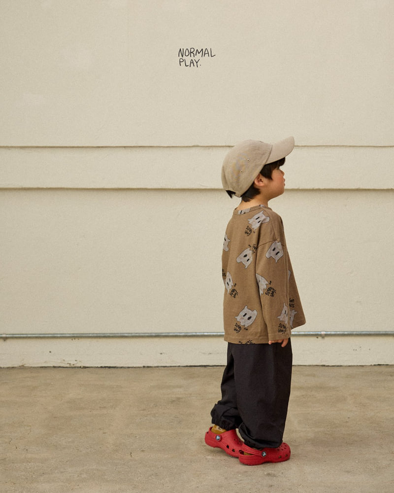 Normalplay - Korean Children Fashion - #toddlerclothing - Ghost All-Print Tee - 11