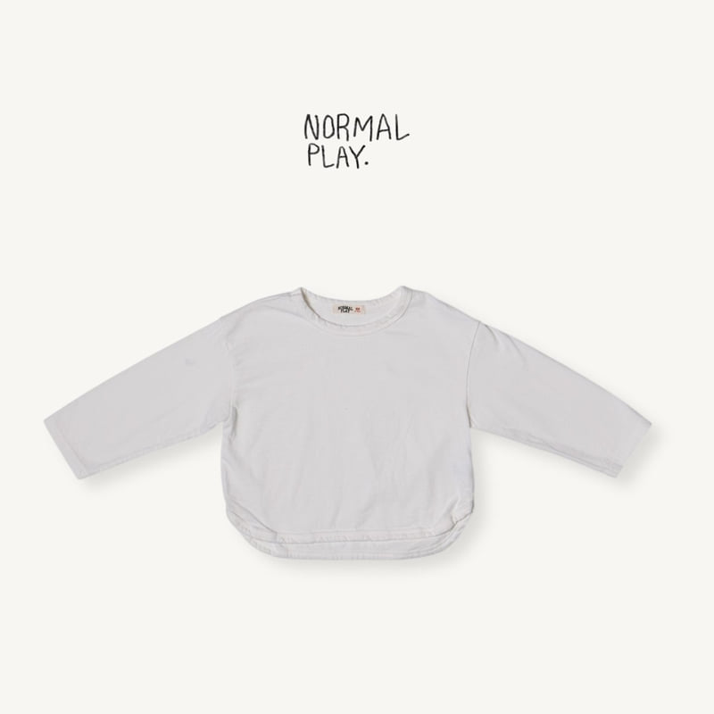 Normalplay - Korean Children Fashion - #toddlerclothing - Soft Peach Rappa Tee - 7