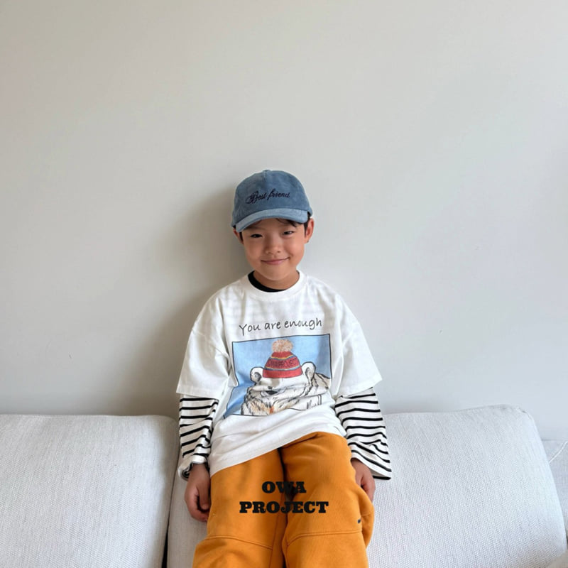 O Wa - Korean Children Fashion - #Kfashion4kids - Polar Bear Tee - 8