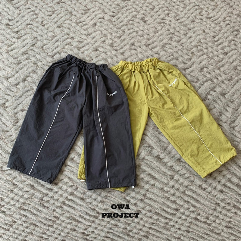 O Wa - Korean Children Fashion - #Kfashion4kids - Two Stripe Pants
