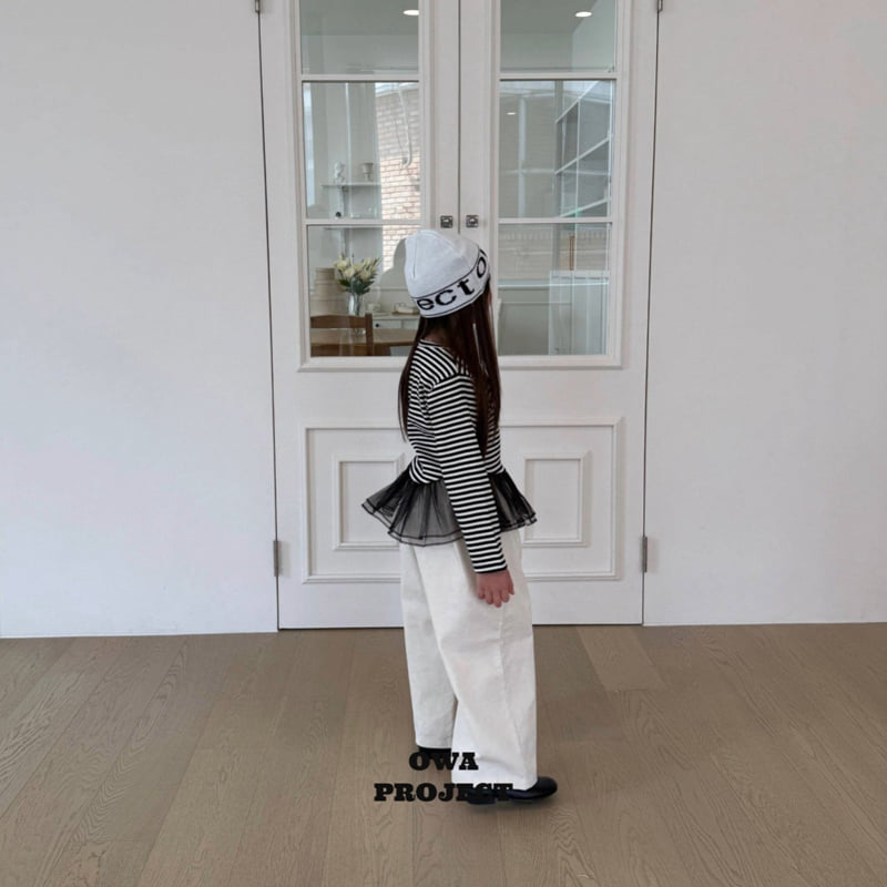 O Wa - Korean Children Fashion - #Kfashion4kids - Blue Corduroy Pants - 11