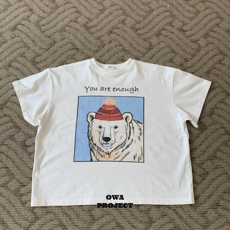 O Wa - Korean Children Fashion - #childrensboutique - Polar Bear Tee