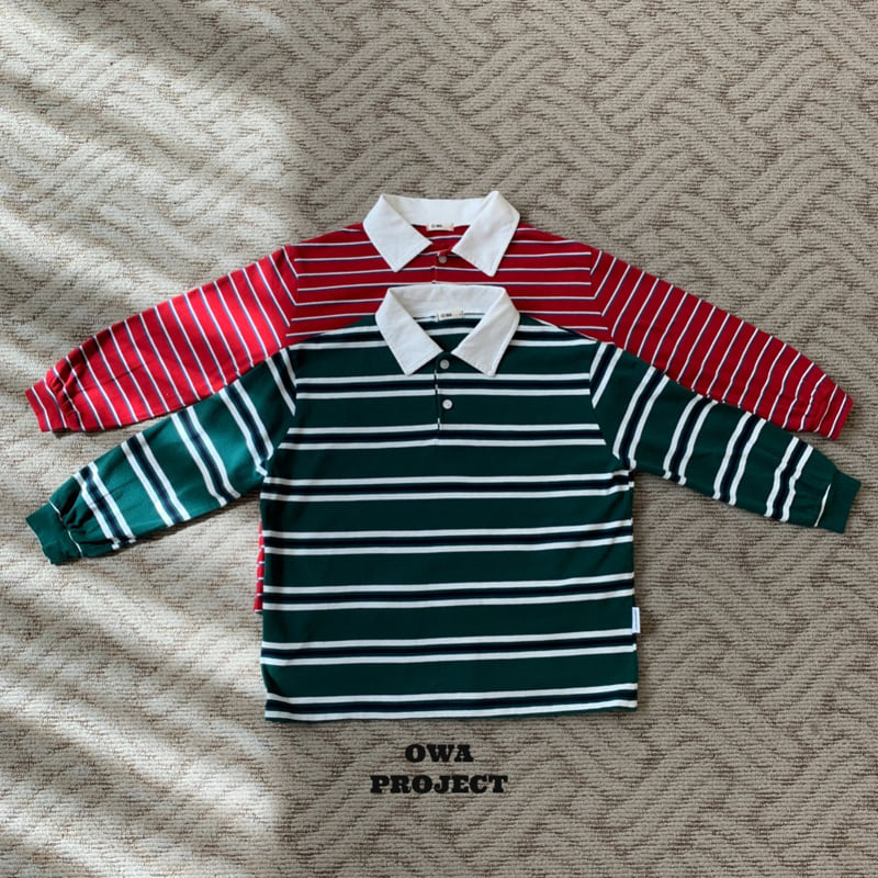 O Wa - Korean Children Fashion - #childrensboutique - Vintage Collar Tee