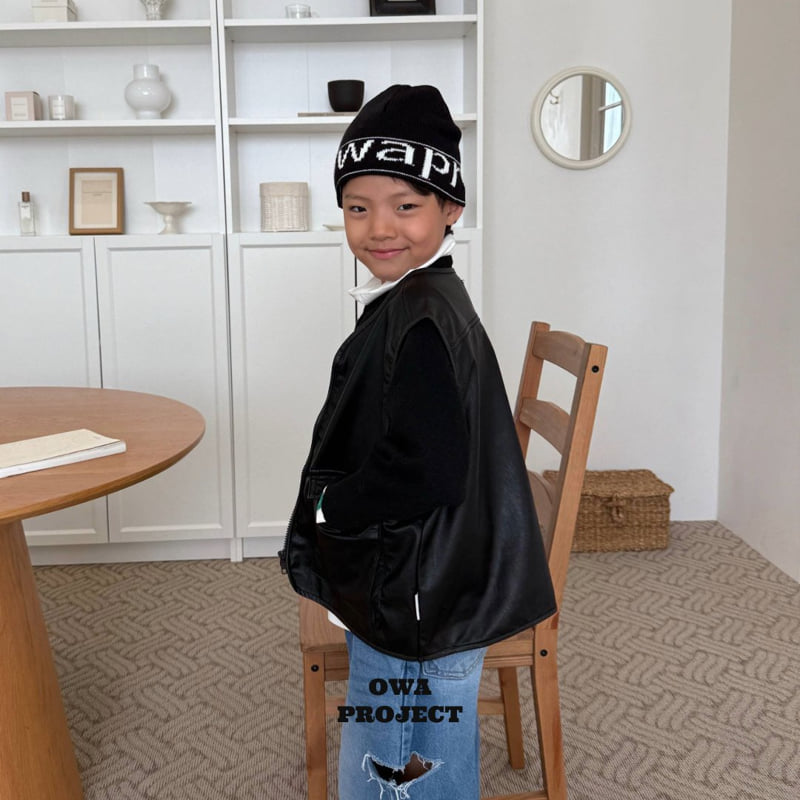 O Wa - Korean Children Fashion - #childrensboutique - Short Knit Beanie - 6