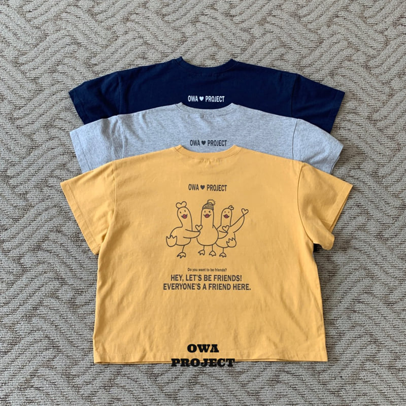 O Wa - Korean Children Fashion - #discoveringself - Friend Tee - 2