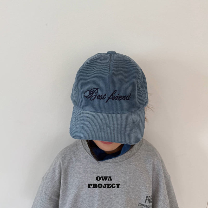 O Wa - Korean Children Fashion - #fashionkids - Corduroy Cap - 8
