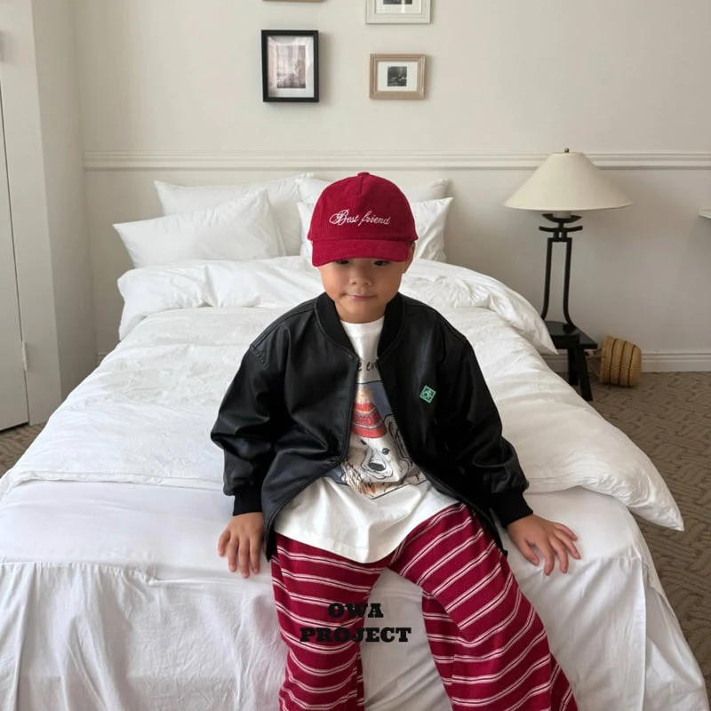 O Wa - Korean Children Fashion - #kidsshorts - Polar Bear Tee - 5