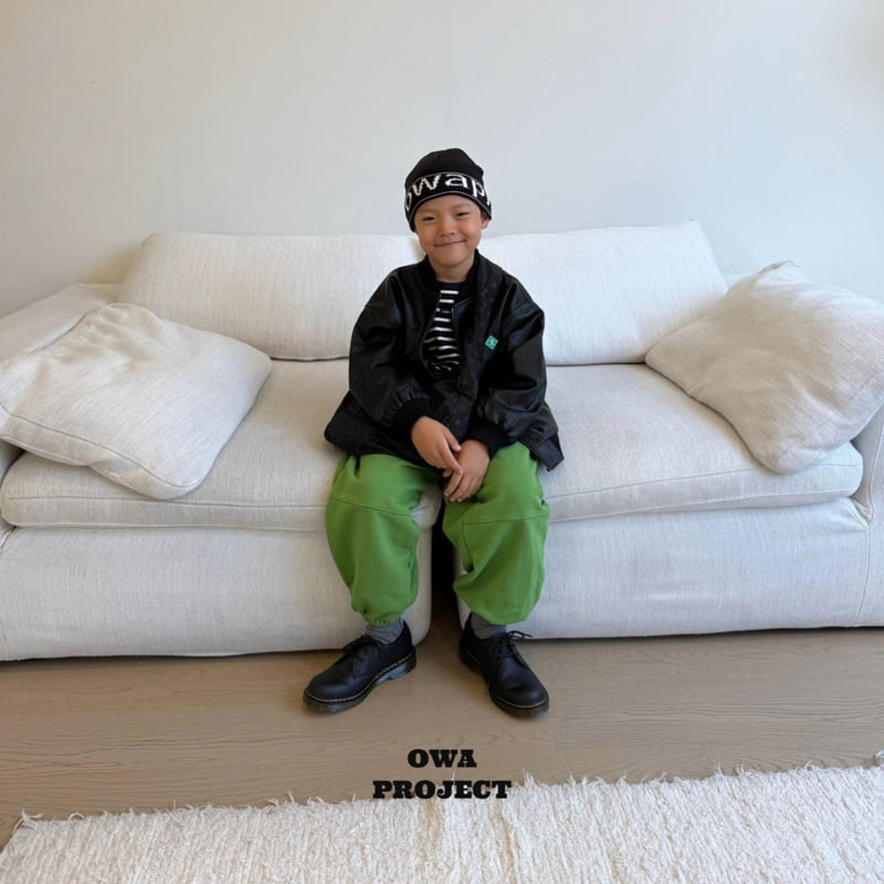 O Wa - Korean Children Fashion - #kidsshorts - Stitch Pants - 3