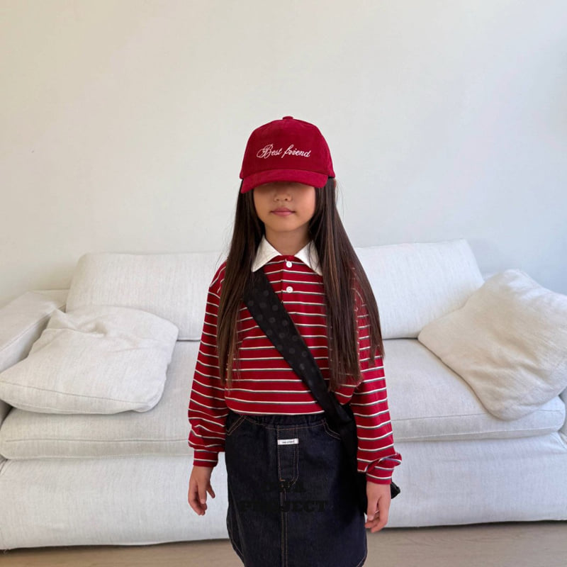 O Wa - Korean Children Fashion - #kidsstore - Vintage Collar Tee - 6