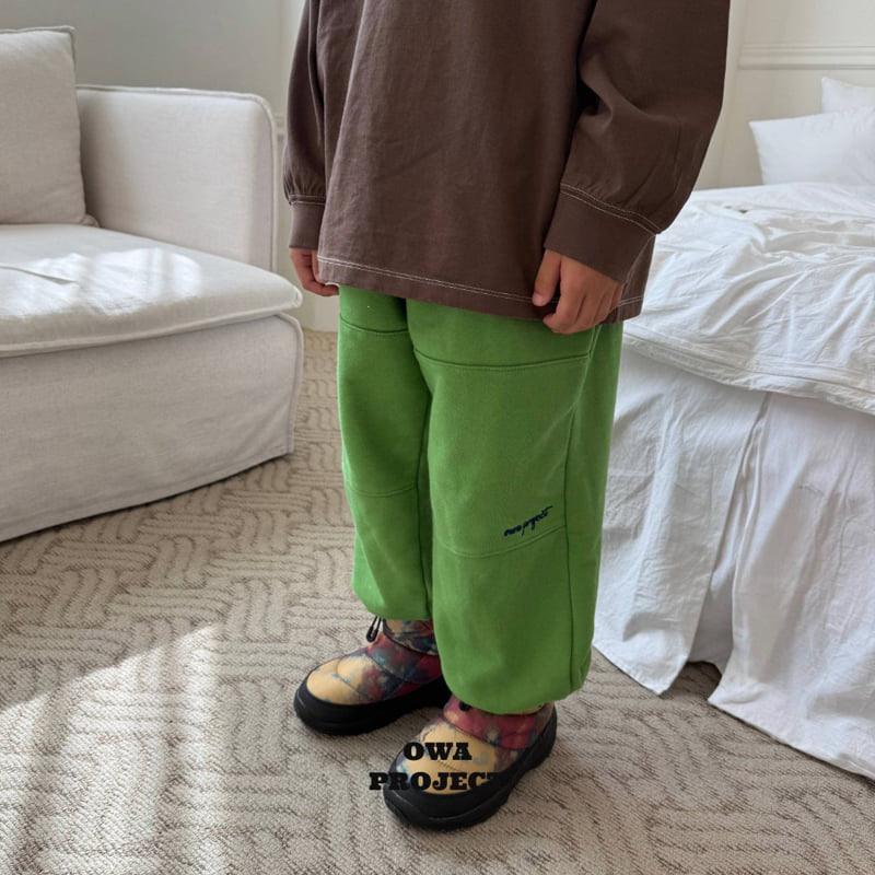 O Wa - Korean Children Fashion - #kidzfashiontrend - Stitch Pants - 5