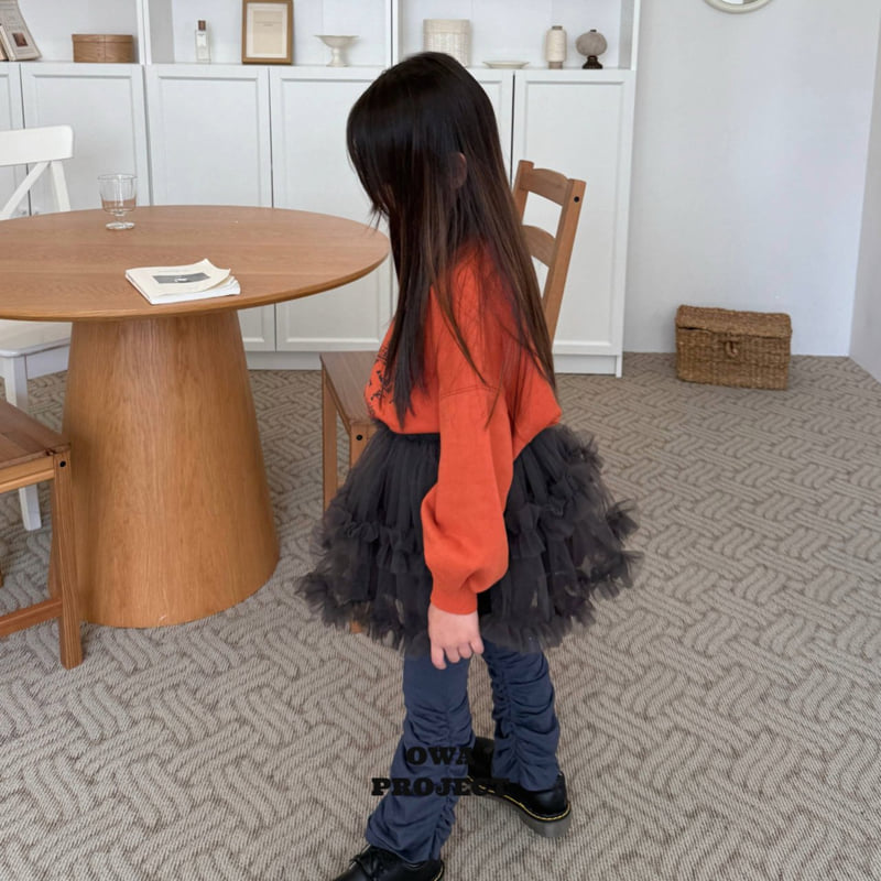 O Wa - Korean Children Fashion - #littlefashionista - Double Tulle Skirt - 11