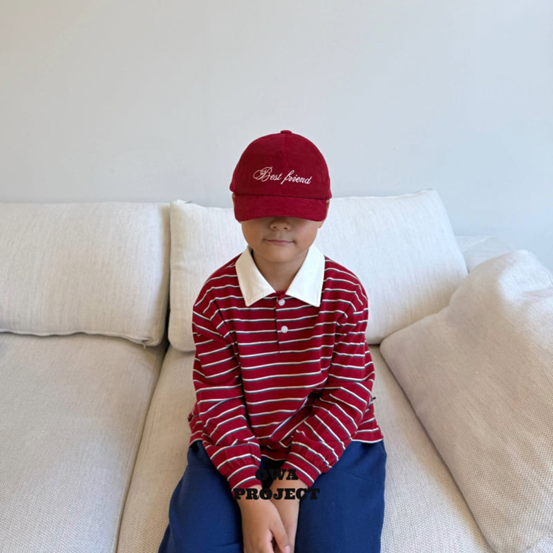 O Wa - Korean Children Fashion - #littlefashionista - Vintage Collar Tee - 9
