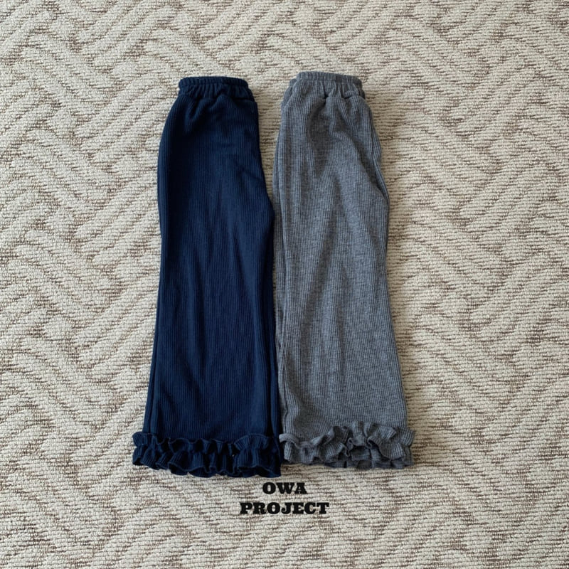 O Wa - Korean Children Fashion - #minifashionista - Frill Pants