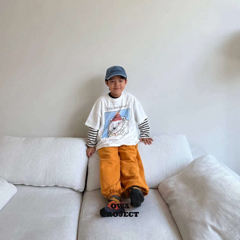 O Wa - Korean Children Fashion - #minifashionista - Stitch Pants - 9