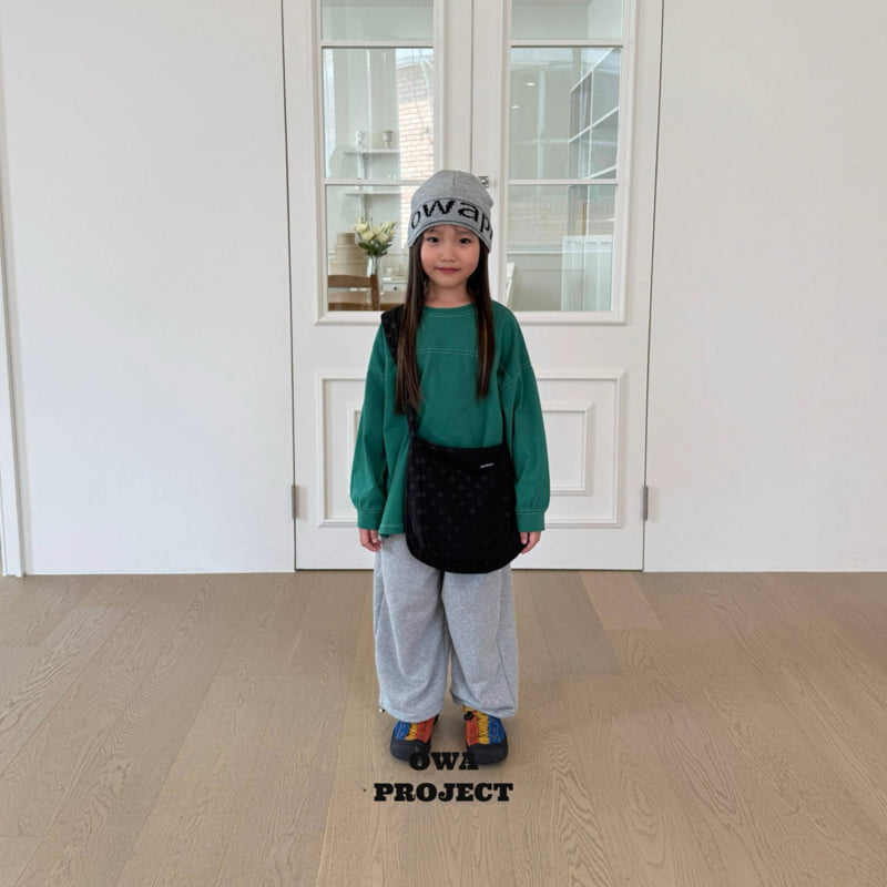 O Wa - Korean Children Fashion - #todddlerfashion - Basic Stitch Tee - 8