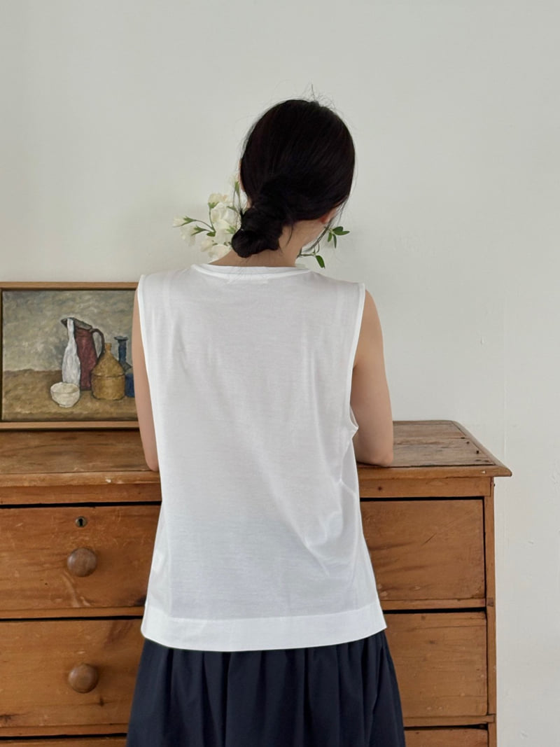 Ohao - Korean Women Fashion - #momslook - Angel Silket Sleeveless - 7