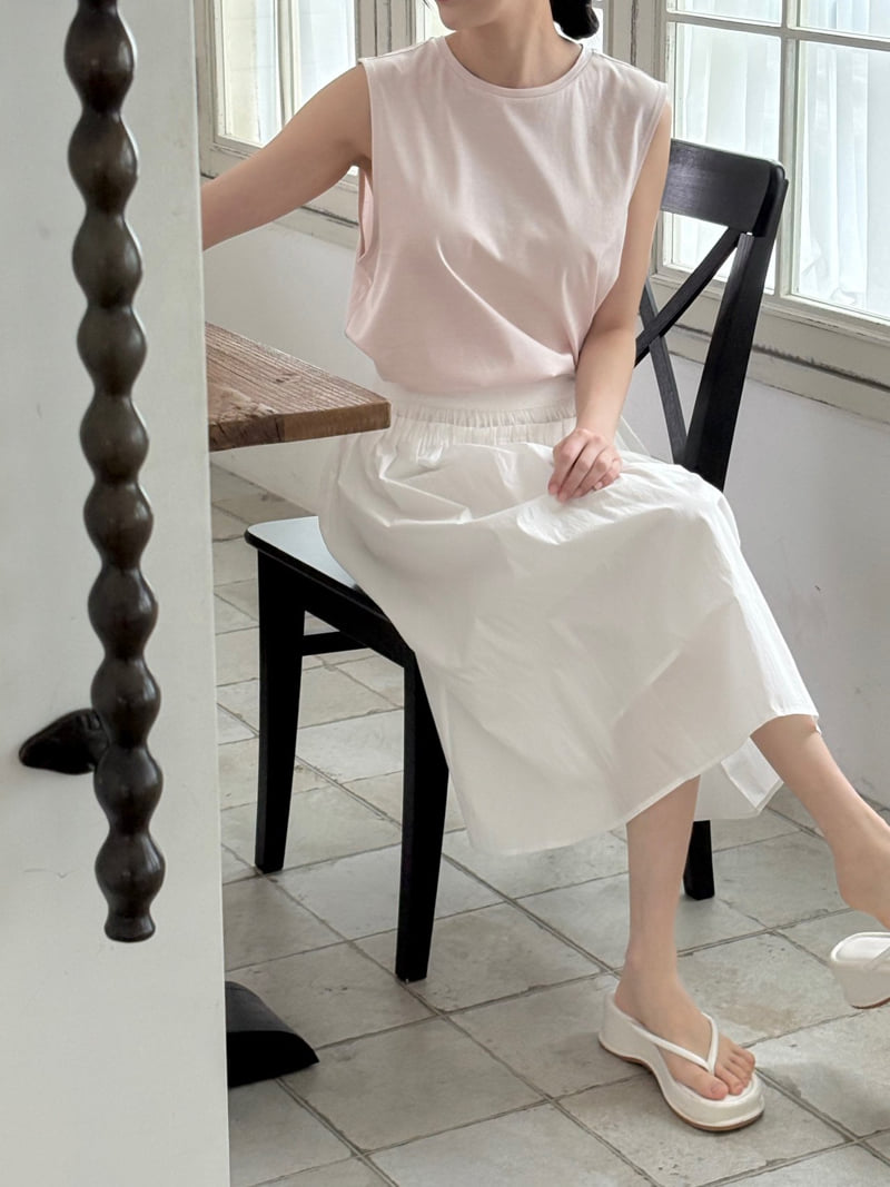 Ohao - Korean Women Fashion - #thatsdarling - Angel Silket Sleeveless - 3