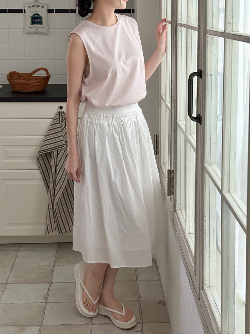 Ohao - Korean Women Fashion - #thatsdarling - Angel Silket Sleeveless - 4