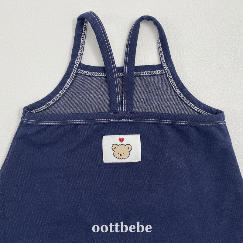 Oott Bebe - Korean Baby Fashion - #babyootd - Indigo Span Suit - 8