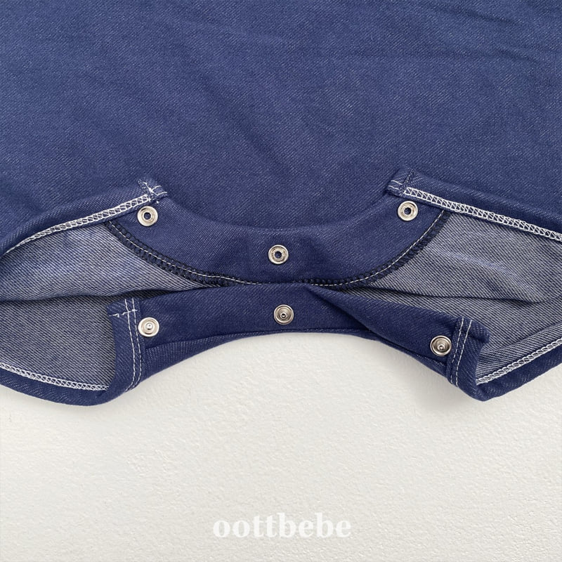 Oott Bebe - Korean Baby Fashion - #babyoutfit - Indigo Span Suit - 9