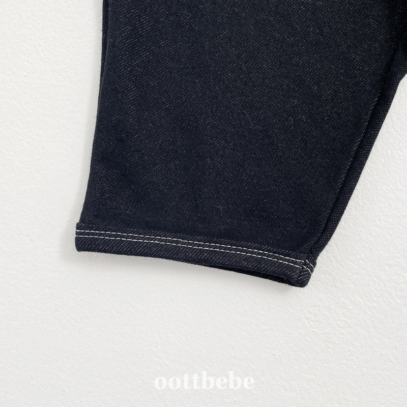 Oott Bebe - Korean Baby Fashion - #onlinebabyboutique - Indigo Span Overalls - 10