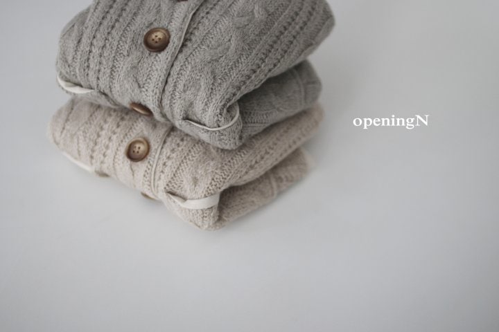 Opening & - Korean Baby Fashion - #babyfashion - Dorothy Knit Vest - 3
