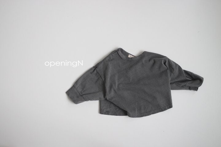Opening & - Korean Baby Fashion - #babyfever - Pigment Long Tee