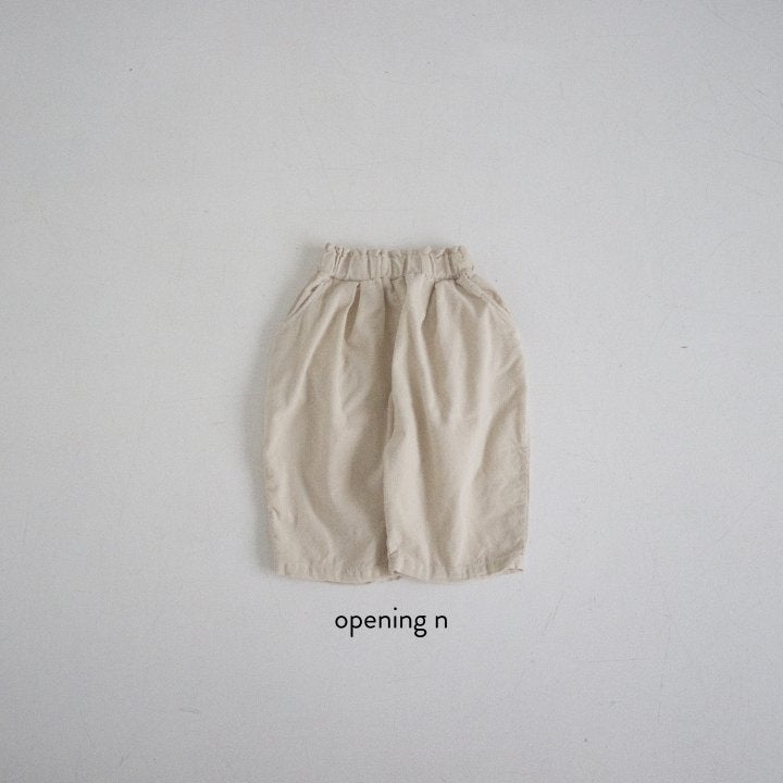 Opening & - Korean Baby Fashion - #babyfever - Corduroy Pumpkin Pants - 2
