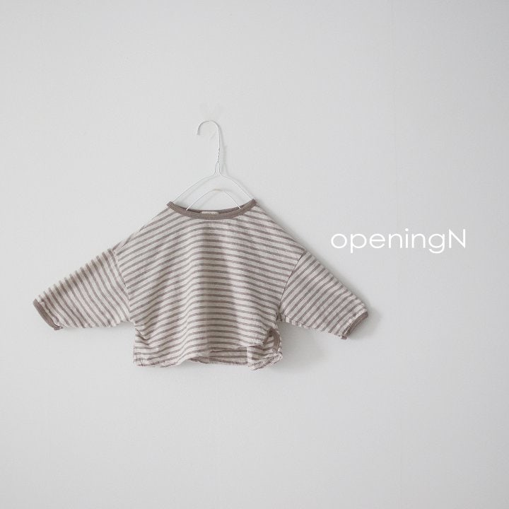 Opening & - Korean Baby Fashion - #babygirlfashion - Candy Stripe Tee