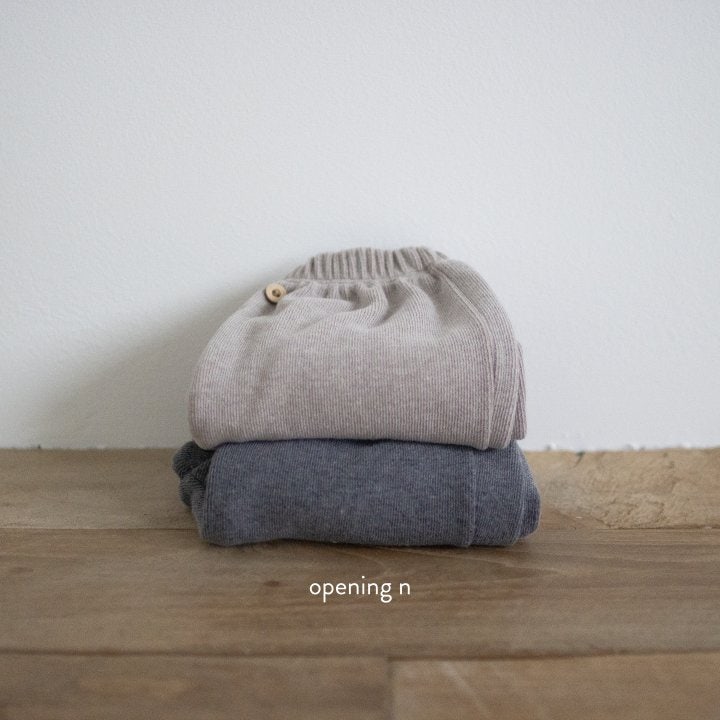 Opening & - Korean Baby Fashion - #babyoninstagram - Ava Button Pants - 3