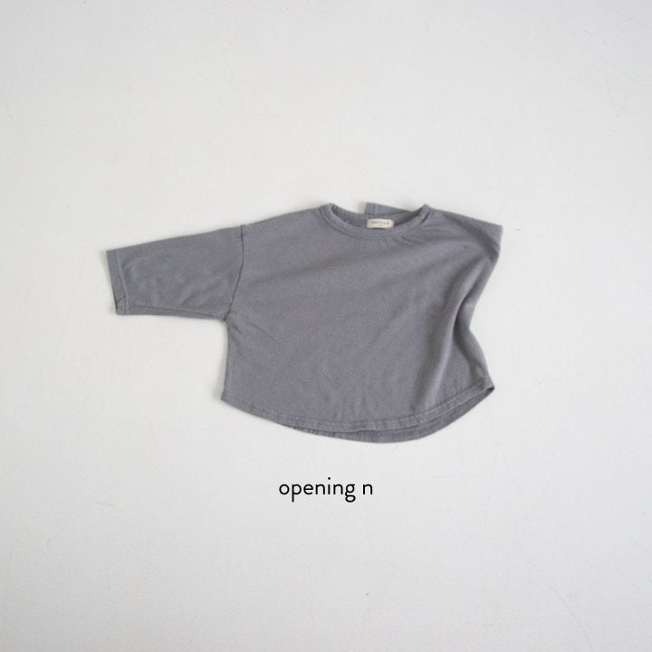 Opening & - Korean Baby Fashion - #babywear - Sponge Single Tee - 2