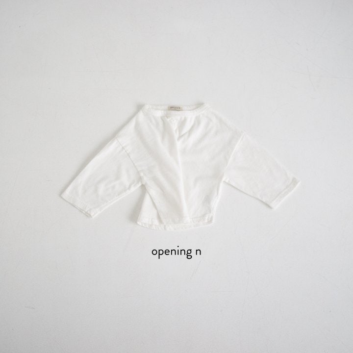 Opening & - Korean Baby Fashion - #onlinebabyboutique - Sponge Single Tee - 3