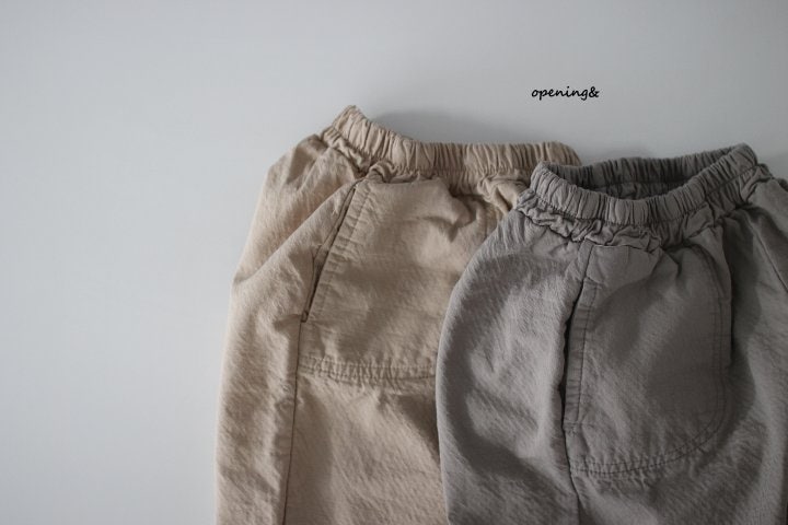 Opening & - Korean Baby Fashion - #onlinebabyshop - A1 Pants - 3