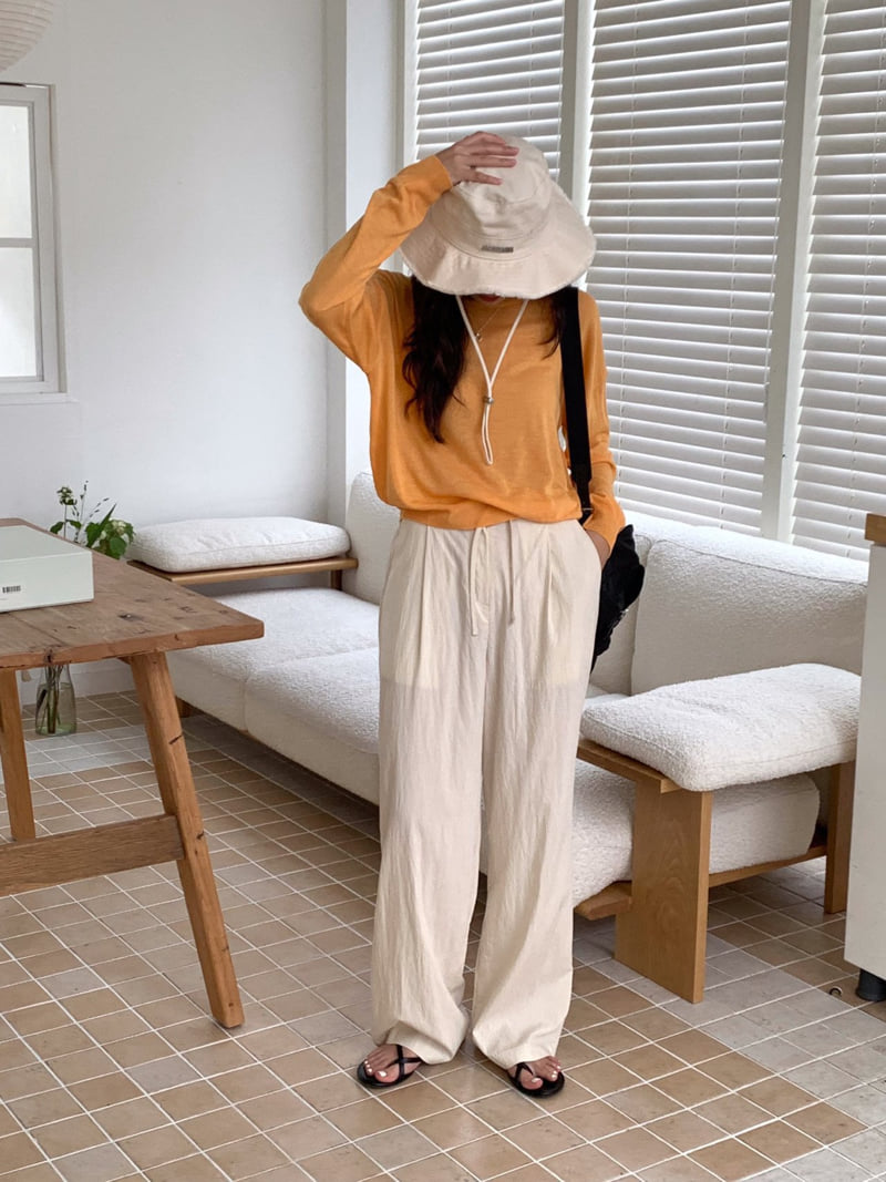 Osense - Korean Women Fashion - #momslook - Cool Linen R - 7