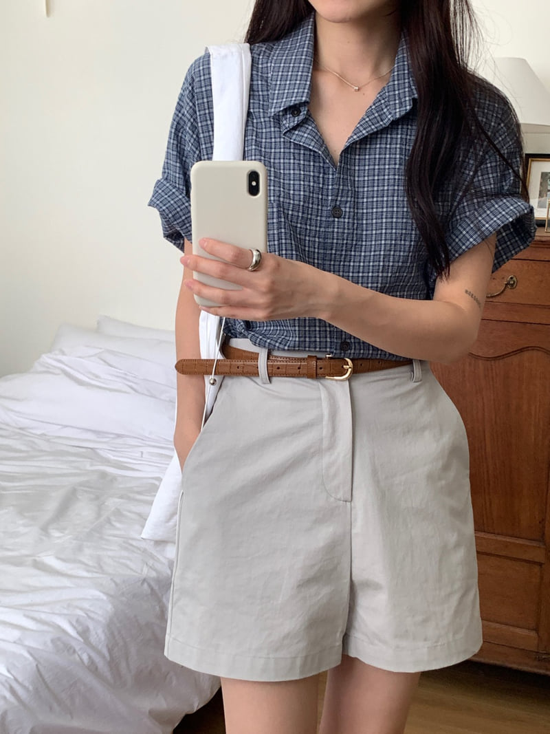 Osense - Korean Women Fashion - #momslook - Flat Shorts - 12