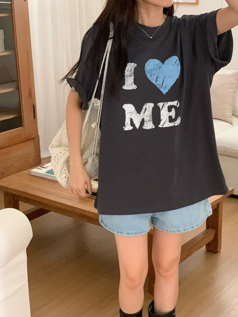 Osense - Korean Women Fashion - #thelittlethings - I Love Me Tee - 4