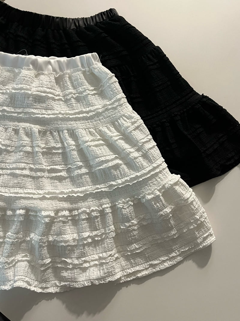 Osense - Korean Women Fashion - #pursuepretty - Joy Tiered Skirt Shorts - 5