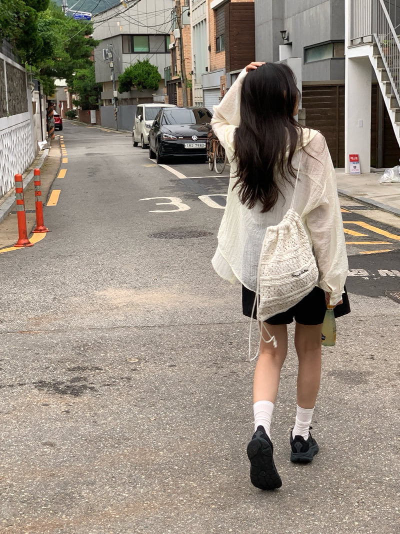 Osense - Korean Women Fashion - #pursuepretty - Fruits Hood Shirt - 3