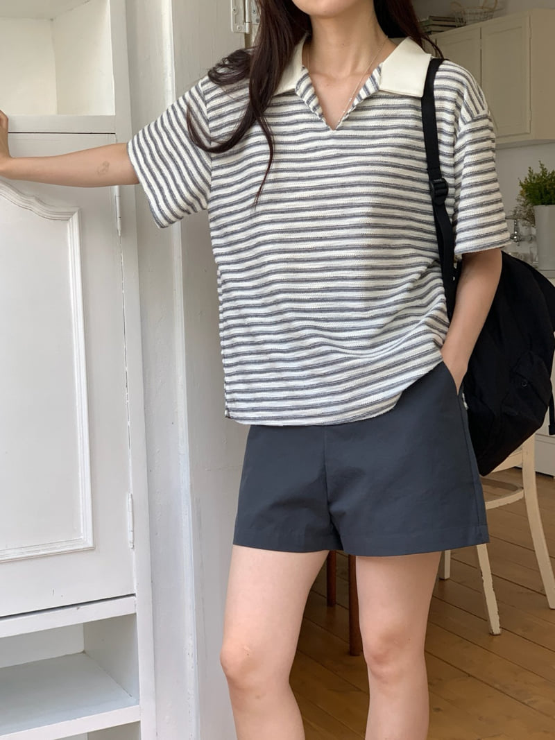 Osense - Korean Women Fashion - #restrostyle - Flat Shorts - 7