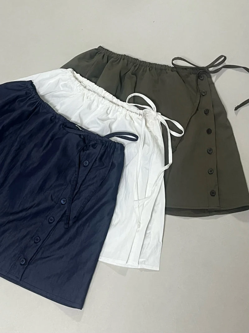 Osense - Korean Women Fashion - #restrostyle - Pairing Wrap Skirt