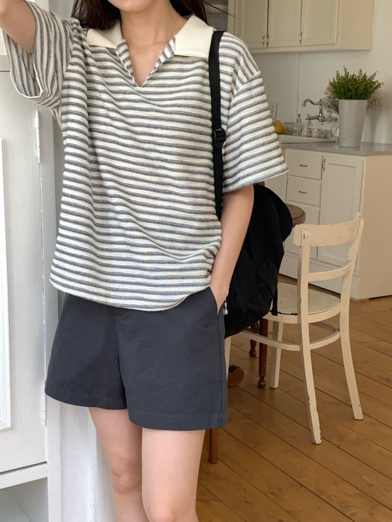 Osense - Korean Women Fashion - #romanticstyle - Flat Shorts - 8