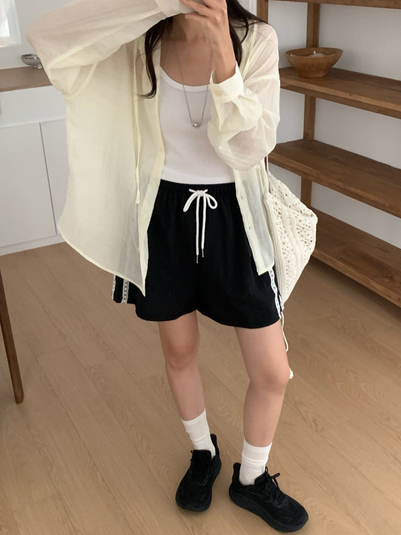 Osense - Korean Women Fashion - #shopsmall - Fruits Hood Shirt - 6