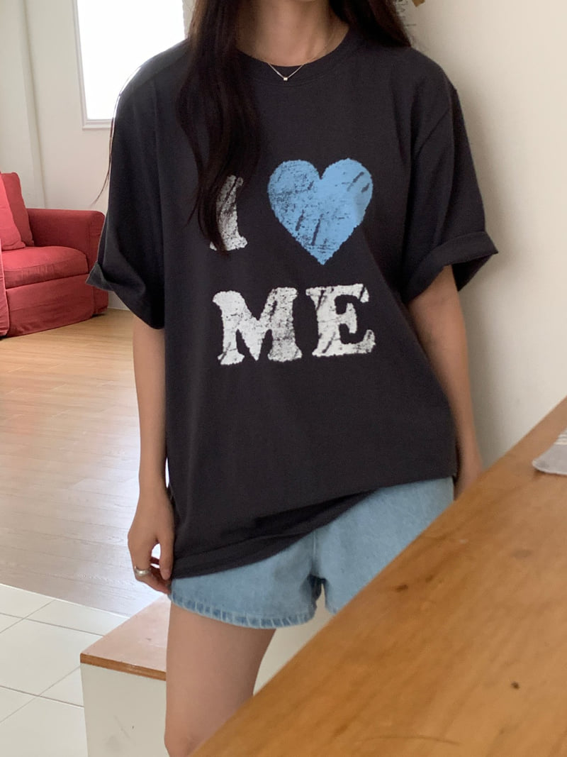 Osense - Korean Women Fashion - #shopsmall - I Love Me Tee