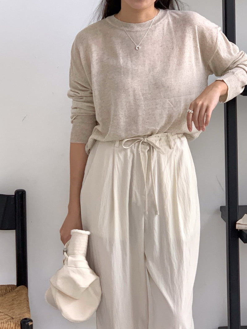 Osense - Korean Women Fashion - #vintageinspired - Cool Linen R - 10