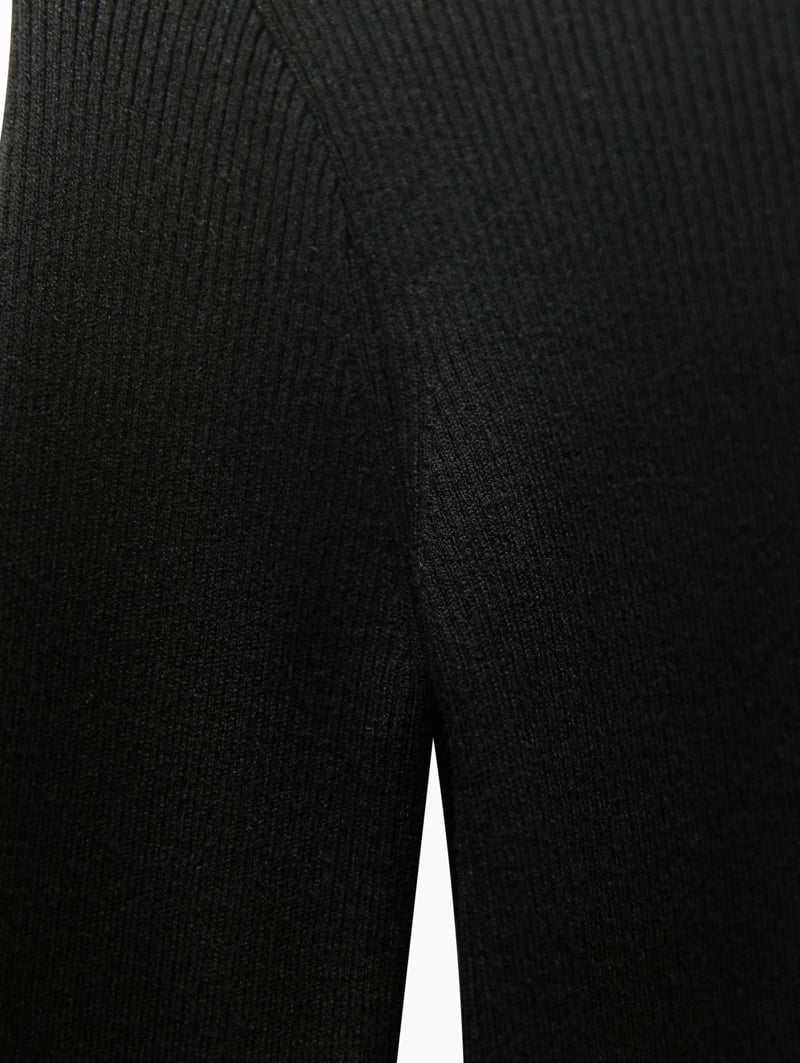 Paper Moon - Korean Women Fashion - #womensfashion - Ribbed Button Knit Cardigan - 10