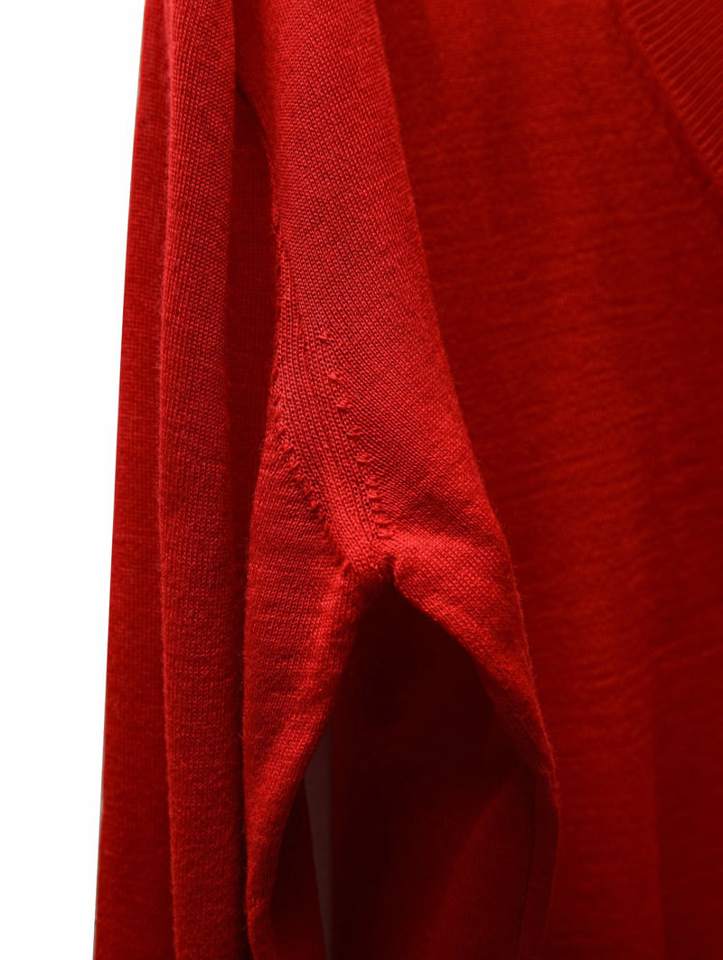 Paper Moon - Korean Women Fashion - #womensfashion - Wool-Silk V-Neck Knit - 8